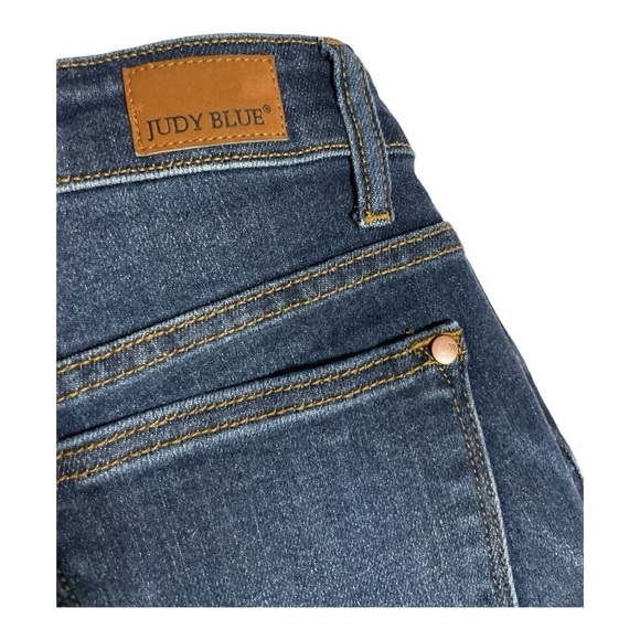 Judy Blue Skinny Fit Mid Rise Blue Jeans Size 3/26 - Picture 7 of 9